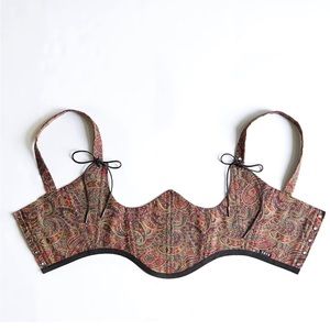 YOYO | Paisley Underbust Corset
